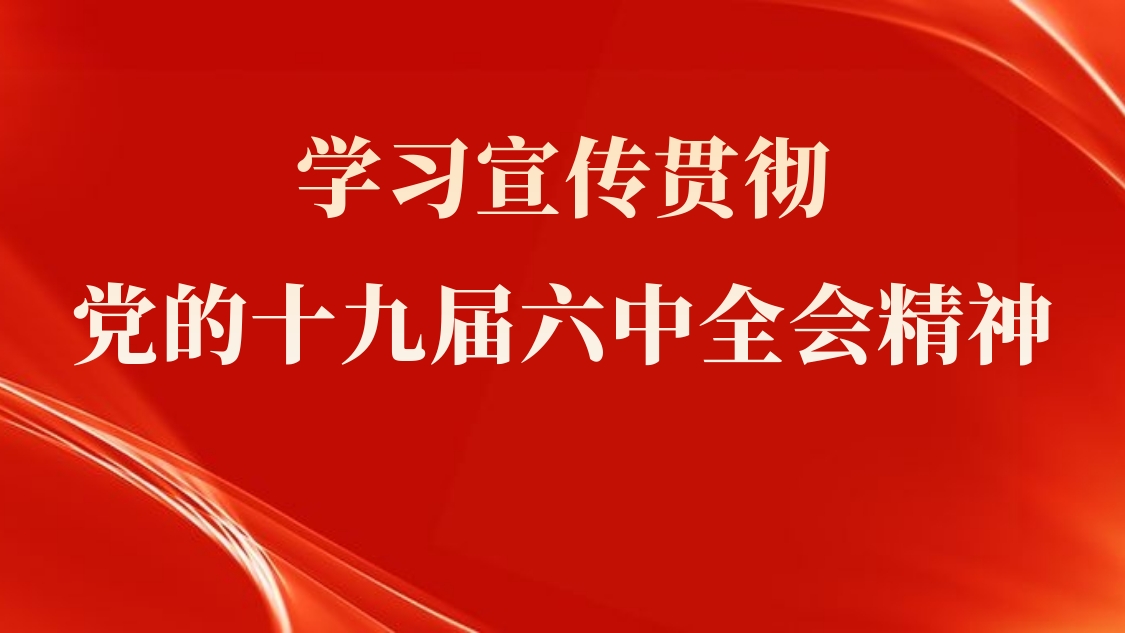 主题党课：学习宣传贯彻党的十九届六中全会精神